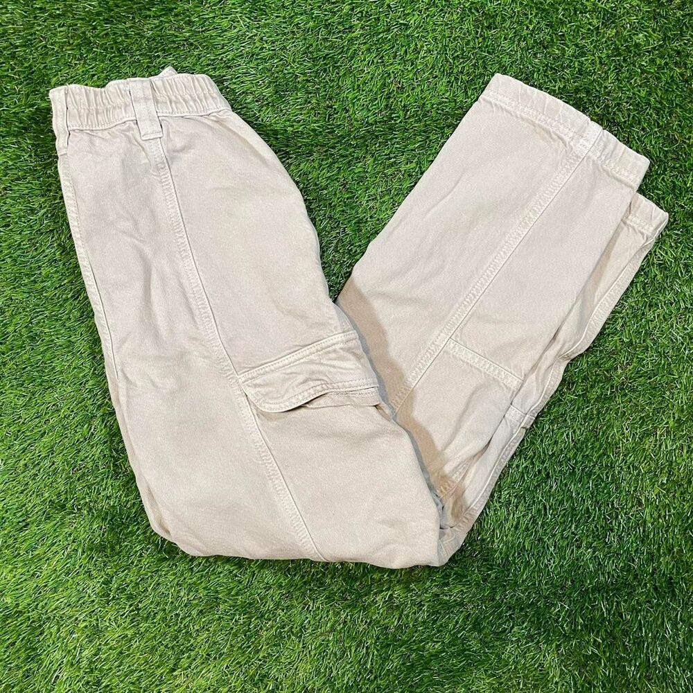 PacSun Women’s tan beige utility cargo baggy pants (XS)